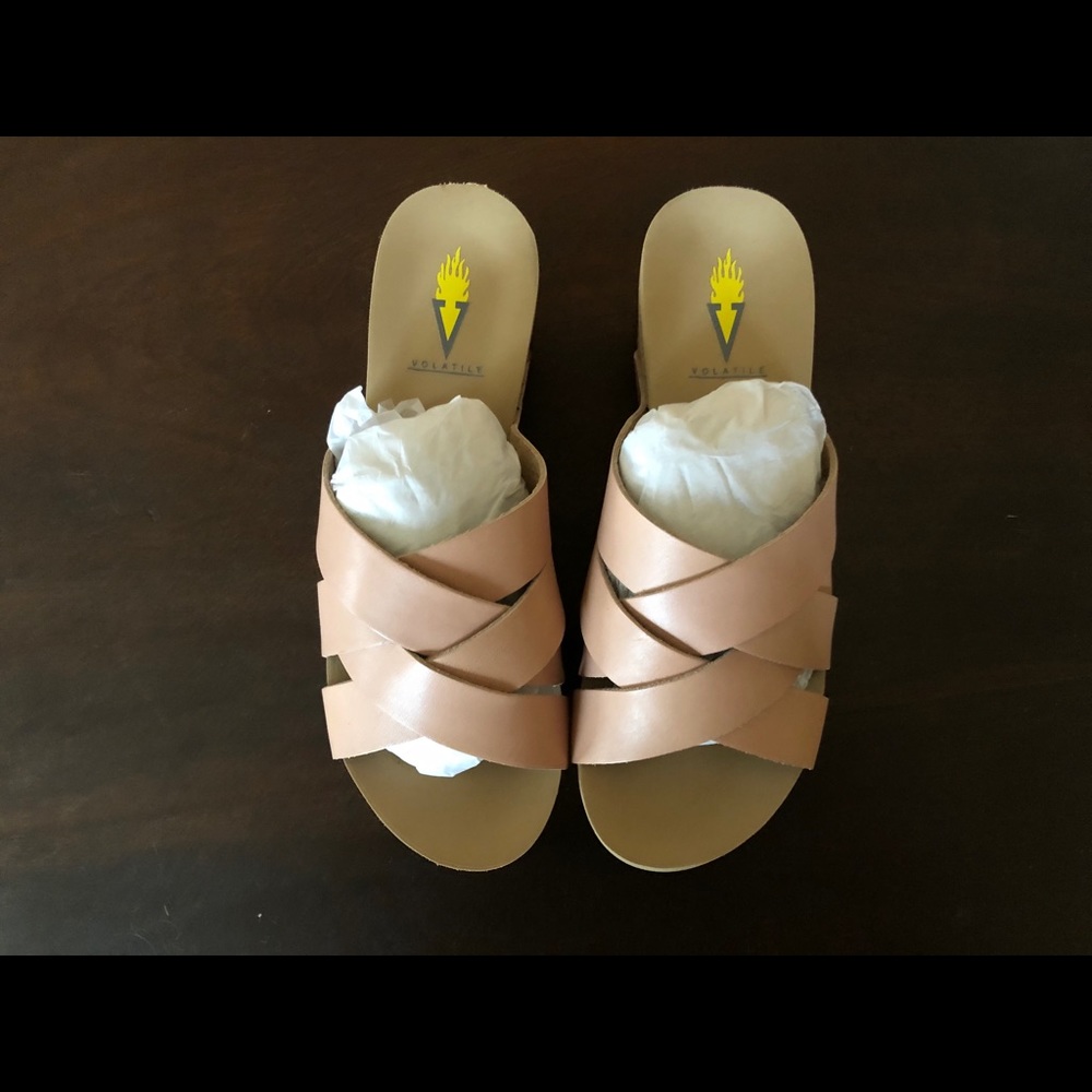 Volatile Mayfield Wedge Sandals Size 7